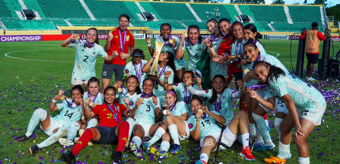 Selección Nacional de México Femenil Sub-20 se lleva el título del Campeonato de la Concacaf