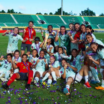 Selección Nacional de México Femenil Sub-20 se lleva el título del Campeonato de la Concacaf