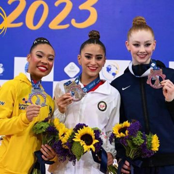 La mexicana Marina Malpica gana oro; campeona del Panamericano de Gimnasia Rítmica