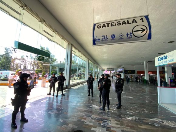 Balacera en la Central Camionera del Sur de la CDMX; reportan dos muertos