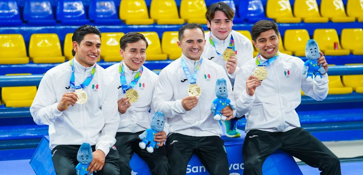 Selección de gimnasia artística da primer oro a México en Centroamericanos