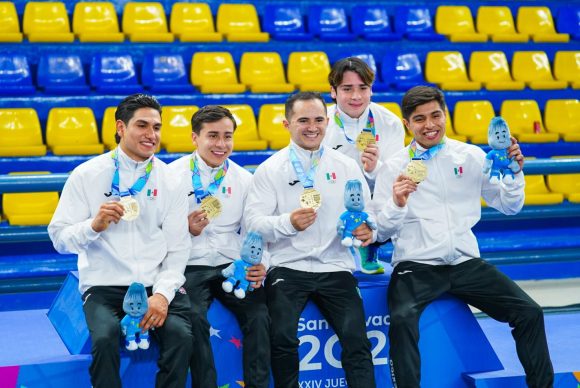 Selección de gimnasia artística da primer oro a México en Centroamericanos