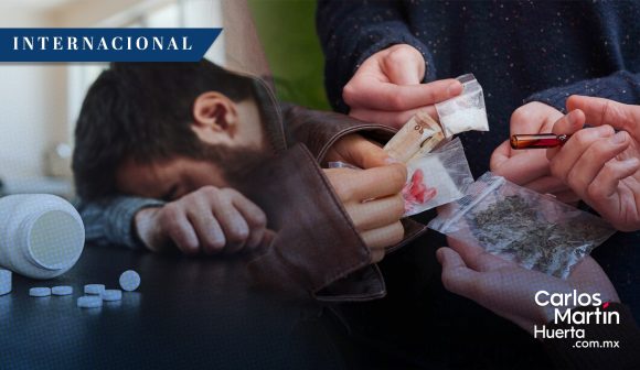 Consumo de drogas en el mundo alcanza niveles récord: ONU