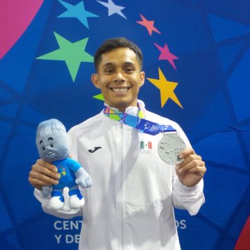 Juan Barco da a México la primera medalla de plata en Centroamericanos