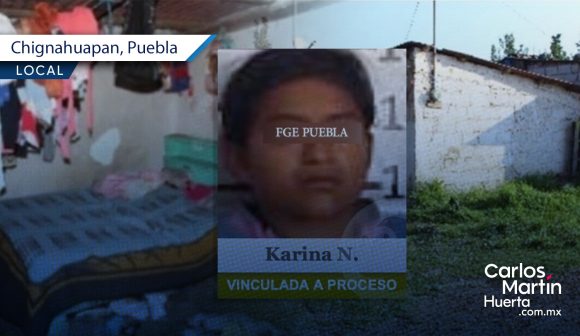 Madre apuñala a su hija de 7 años en Chignahuapan; logran vincularla a proceso