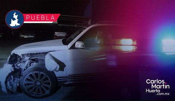 Menores de edad arrollan a policías de San Andrés Cholula en intento de fuga en Angelópolis