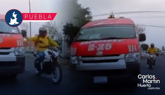 Portada Motociclista le rompe el espejo a combi por conducir mal en Forjadores CMH Motociclista le rompe el espejo a combi por conducir mal en Forjadores