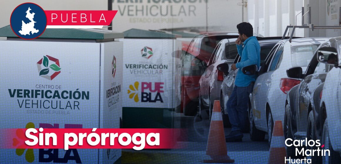 No habrá prórroga para la verificación en Puebla: Céspedes Peregrina