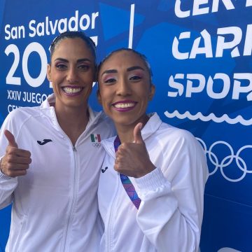 Nuria Diosdado y Joana Jiménez ganan medalla de oro en Centroamericanos
