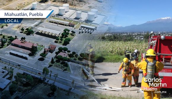 Portada Pemex realizará simulacro de incendio de tanque de almacenamiento en Miahuatlán CMH Pemex realizará simulacro de incendio de tanque de almacenamiento en Miahuatlán