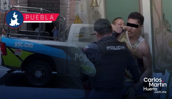 Acusan a policías municipales de Puebla de irrumpir universidad e intentar detener a estudiante