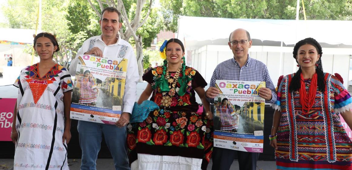 Puebla capital recibirá la cultura oaxaqueña