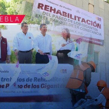 Arranca rehabilitación del parque “Paseo de los Gigantes”