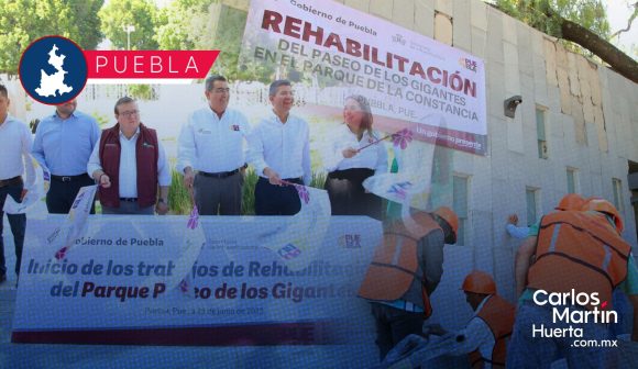 Arranca rehabilitación del parque “Paseo de los Gigantes”