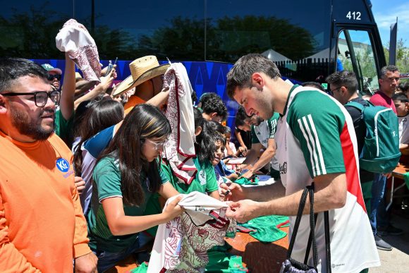 La Selección Mexicana llegó a Las Vegas y se prepara para enfrentar a los EUA