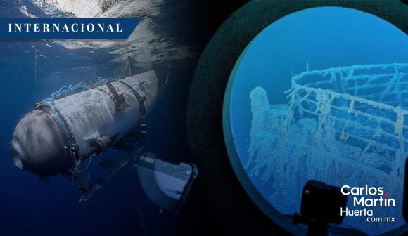 Desaparece submarino para turistas que explora restos del Titanic