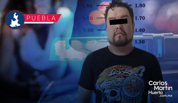 Sujeto golpea a su ex pareja en Texmelucan; fue detenido