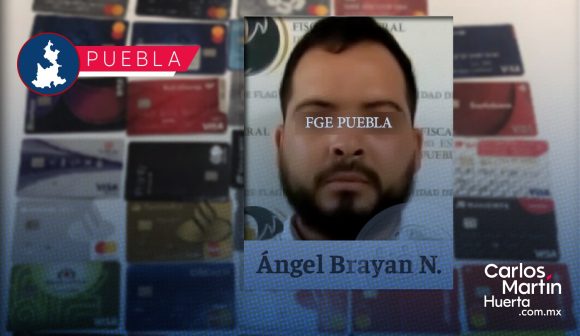 Vinculan a proceso a sujeto por falsificación de tarjetas de crédito y fraude en San Pedro Cholula