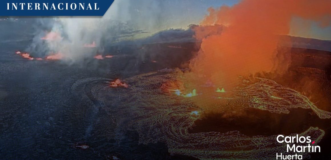 (VIDEO) Volcán Kilauea de Hawái entra en erupción