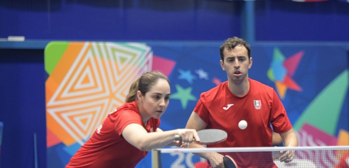 Yadira Silva y Marcos Madrid ganan oro en doble mixtos de tenis de mesa