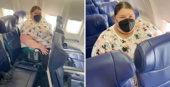 Influencer denuncia discriminación en aerolínea; exige asientos más grandes