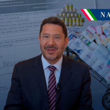 Responde Batres a denuncia sobre víveres destinados para Turquía  