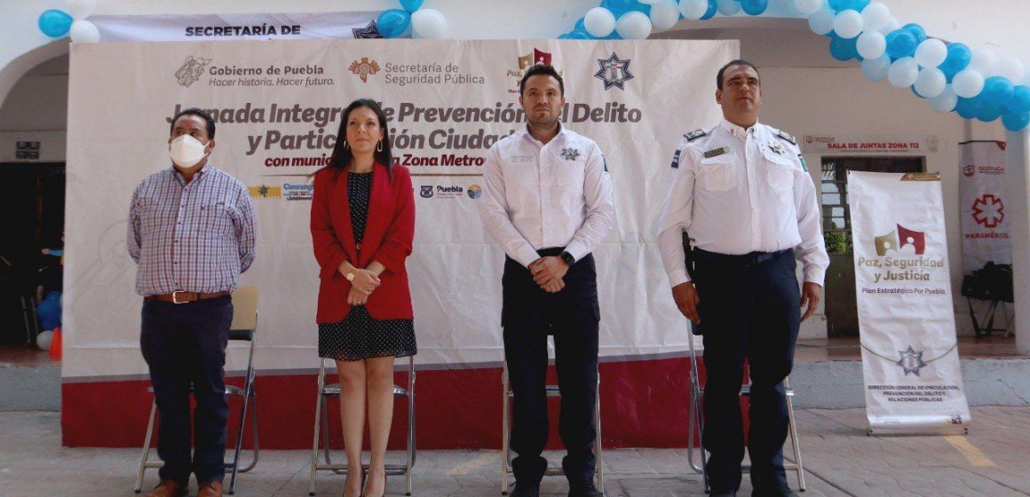 En Jornada de Prevención del Delito, SSP promueve espacios seguros para mujeres