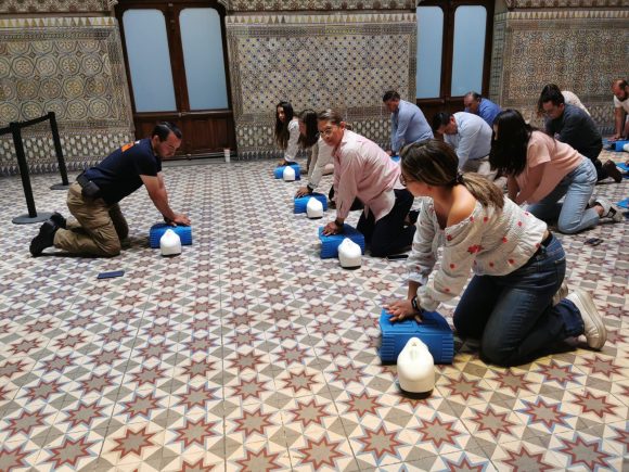 ffc69e1b-8143-4bf6-b728-38c62cd8826d Capacitan a personal del Congreso en primeros auxilios y rescate de personas