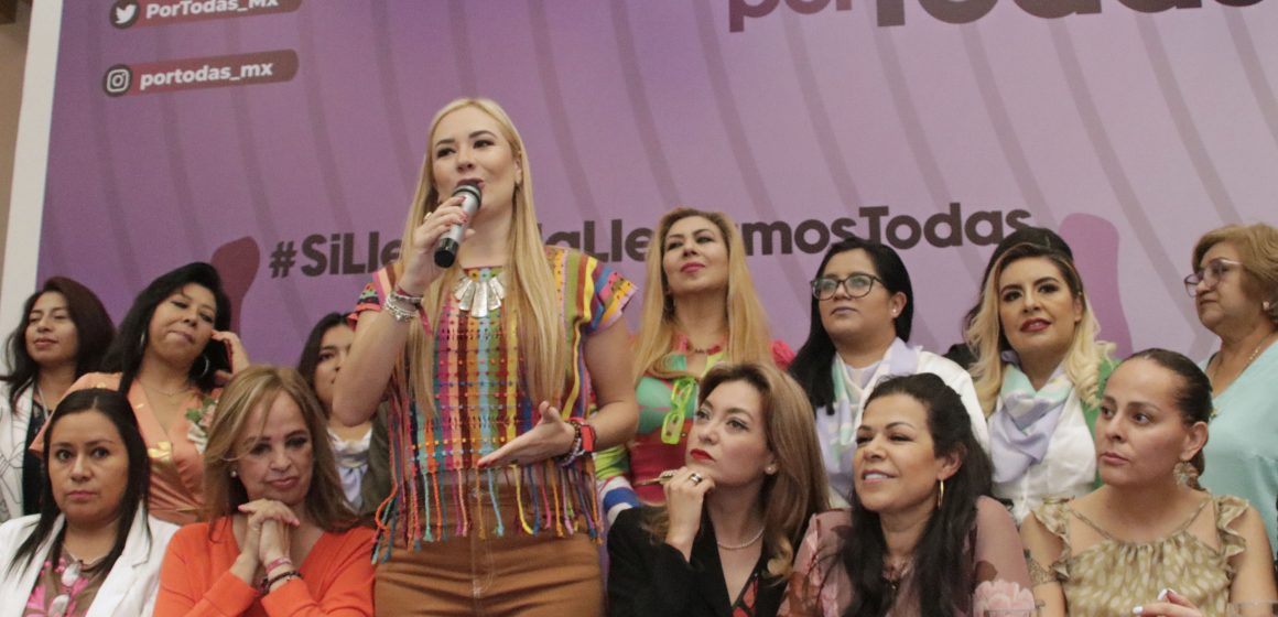 Feministas de Puebla se suman al Frente Nacional de Mujeres para apoyar a Sheibaum