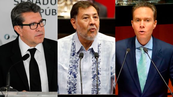 Monreal, Velasco y Noroña dejan el Congreso