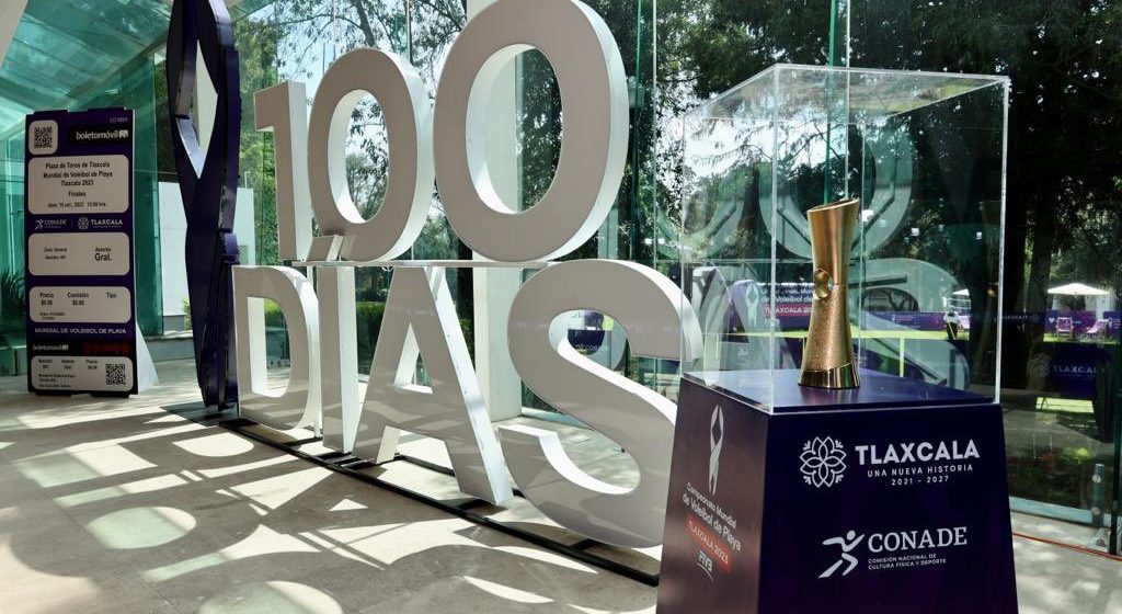 Comienza cuenta regresiva a 100 días del Mundial de Voleibol de Playa Tlaxcala 2023
