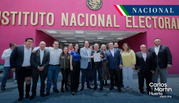 Oposición registra “Frente Amplio por México” ante el INE