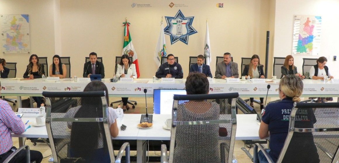 Instaura gobierno de Puebla Mesa de Seguridad en Favor de las Mujeres
