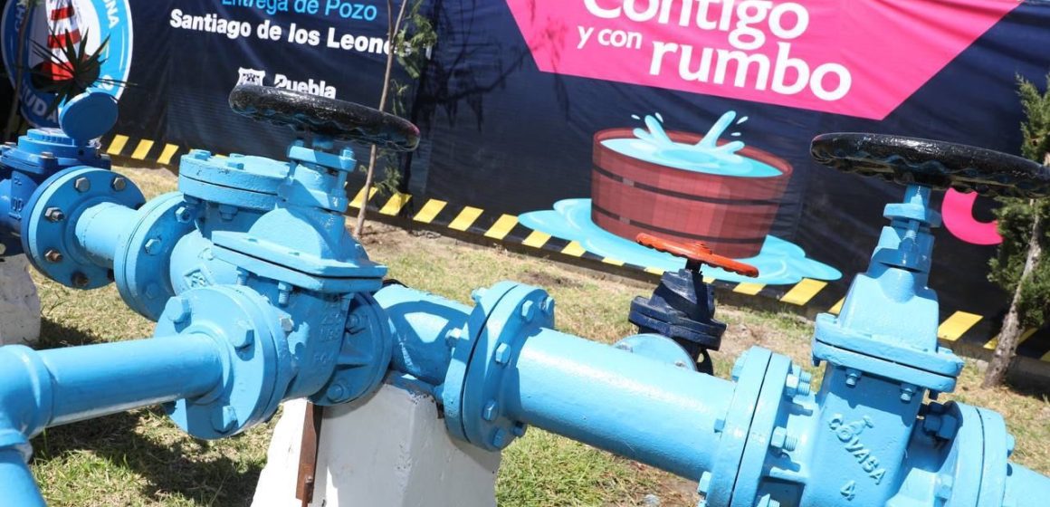 Estrenan nuevo servicio de agua en San Miguel Canoa