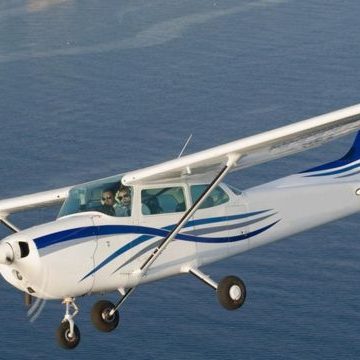 Avioneta cayó al mar tras despegue en Veracruz; buscan a tres pasajeros