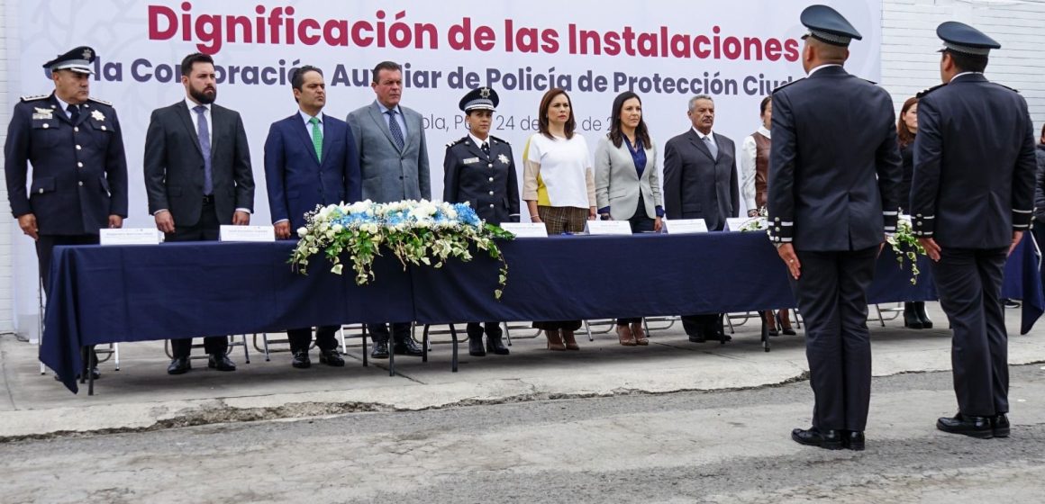 Inaugura Gaby Bonilla Sala de Lactancia y Memorial al Policía Caído de la Policía Auxiliar