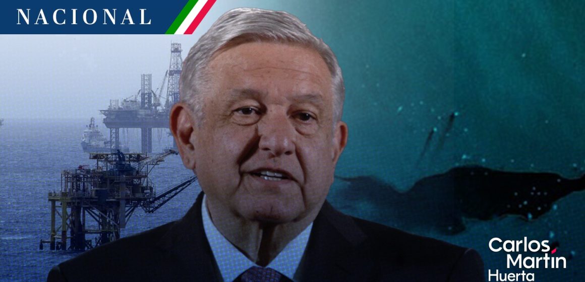 AMLO minimiza el derrame de petróleo en Ek Balam