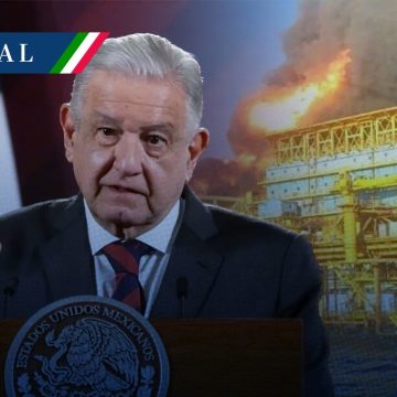 AMLO confirma explosión en plataforma en Campeche; hay desaparecidos