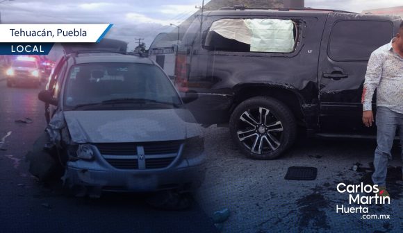 Sobrino del  alcalde de Amozoc provoca accidente, presuntamente estaba ebrio