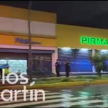 (VIDEO) Frustran asalto en tienda deportiva; hay un muerto y detenidos