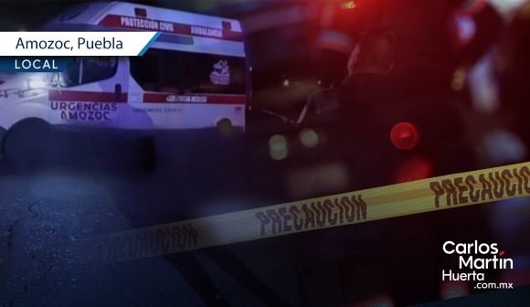Muere hombre atropellado en Amozoc