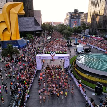 Muere corredor durante el Medio Maratón de la CDMX 2023