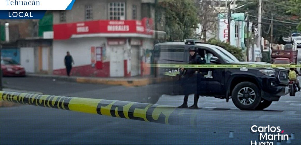 Balacera en Tehuacán deja un delincuente abatido, un policía herido y un detenido