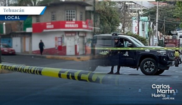 Balacera en Tehuacán deja un delincuente abatido, un policía herido y un detenido
