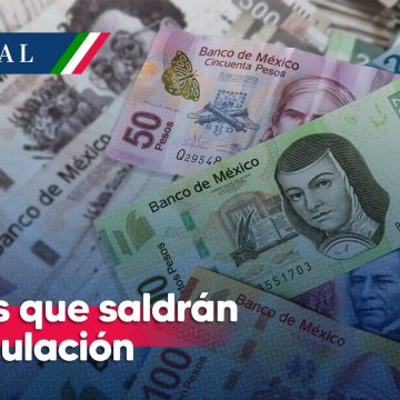 Banxico retirará de circulación dos billetes este 2023