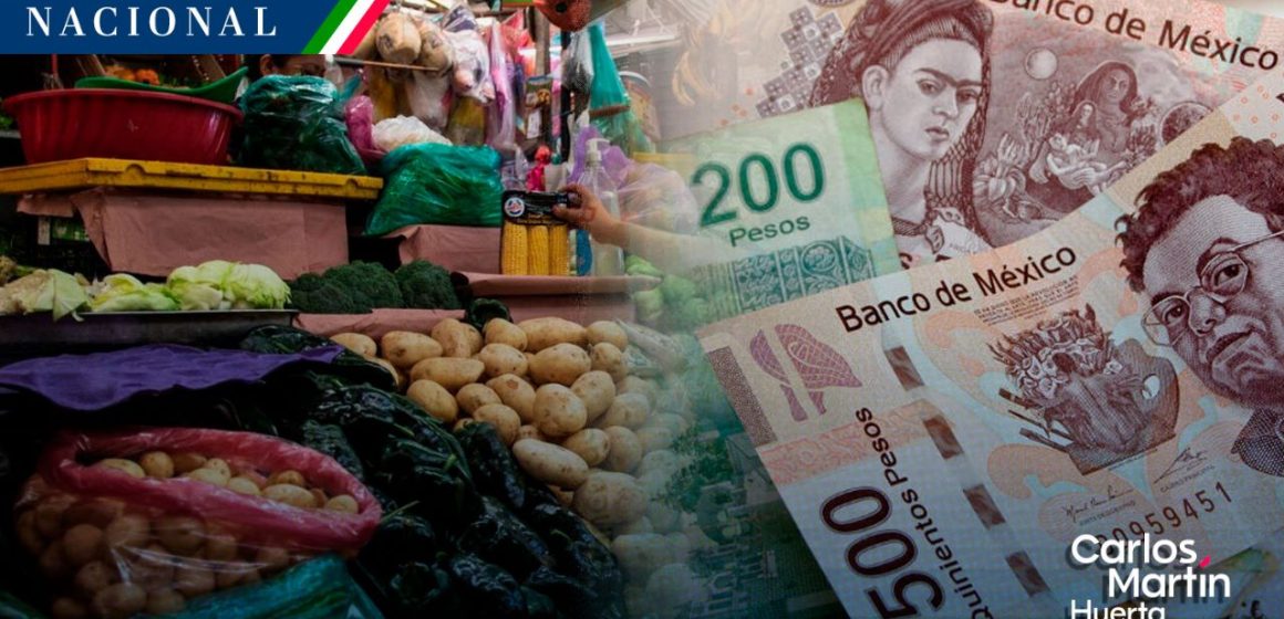 Inflación en México se ubicó en 4.79% durante la primera quincena de julio
