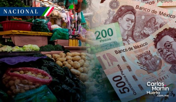 Inflación en México se ubicó en 4.79% durante la primera quincena de julio