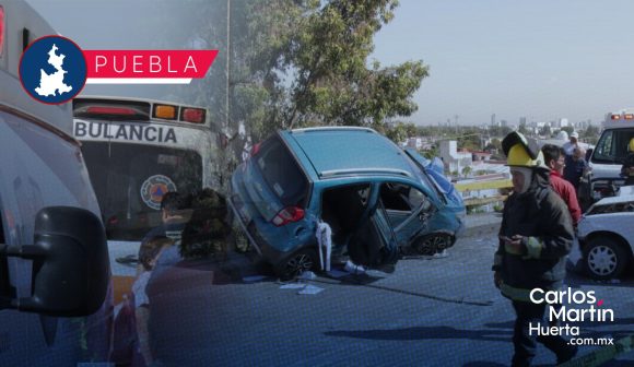 Choque en la 16 de Septiembre y Periférico deja a cuatro heridos