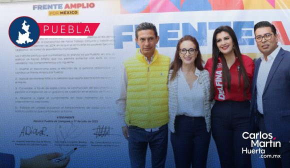 Portada Confirman Frente Amplio Por Puebla rumbo al 2024; trabajan en proceso de elección CMH Confirman Frente Amplio Por Puebla rumbo al 2024; trabajan en proceso de elección