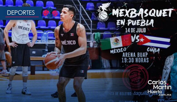 Cuba no jugará partido contra la Selección Mexicana de Básquetbol en Puebla; si habrá partido hoy